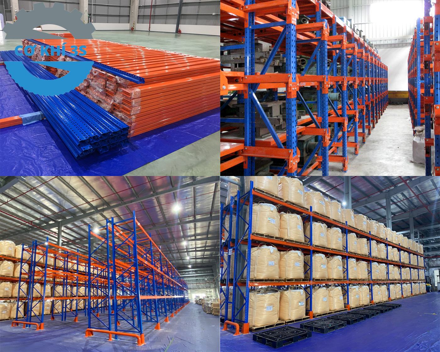 Kệ hạng nặng - Kệ để hàng nặng có công dụng gì? 4 Kệ hạng nặng Selective