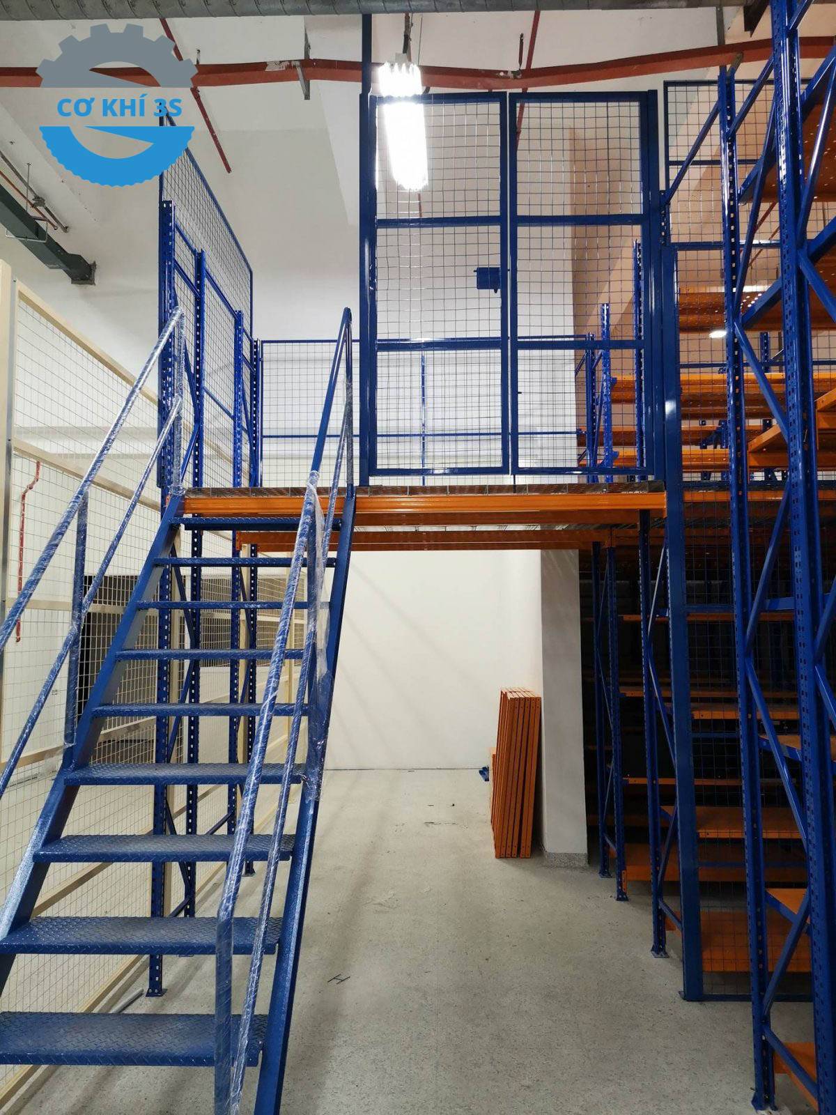 Kệ sàn lửng Mezzanine, Gác lửng lắp ghép bền, chắc 6 Nguyên lý hoạt động của kệ sàn Mezzanine
