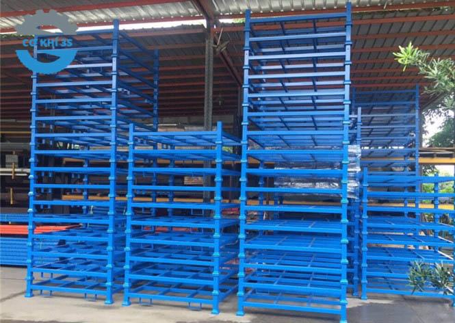 Các loại kích thước pallet sắt, Pallet sắt xếp chồng 1 Kích thước pallet sắt - Chọn mua pallet sắt phù hợp