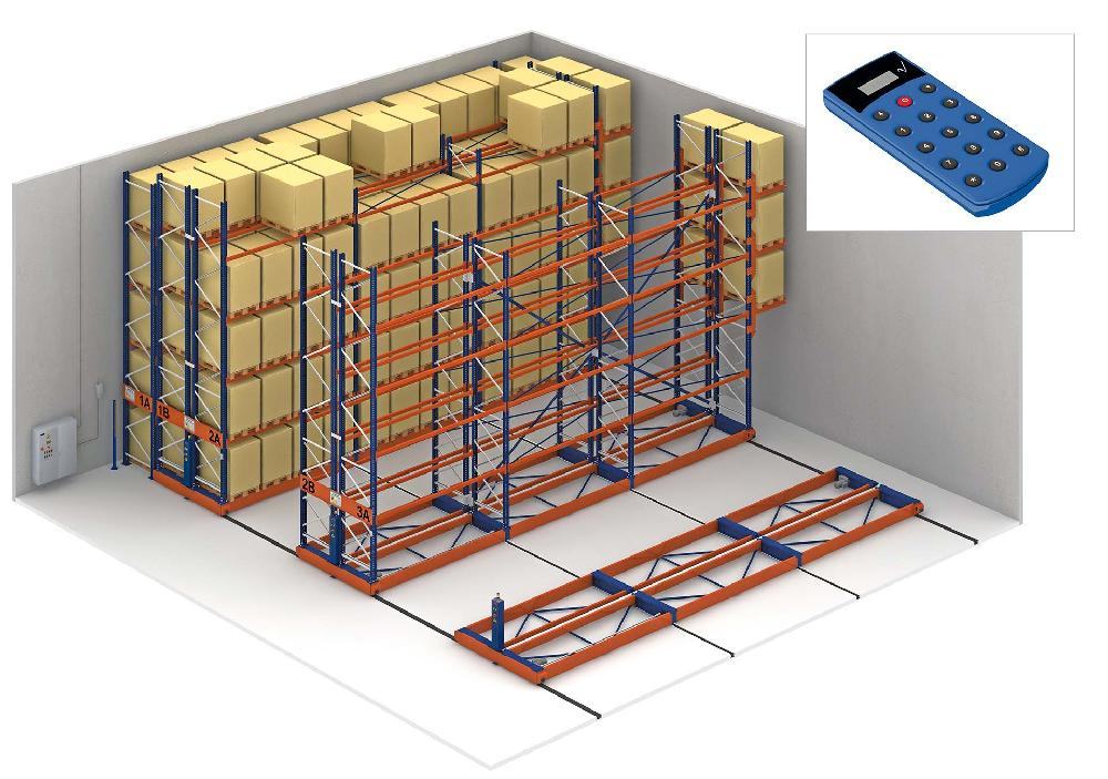 Đơn vị thi công, thiết kế Kệ di động (Mobile Rack) 3 Đặc điểm cấu tạo của kệ di động