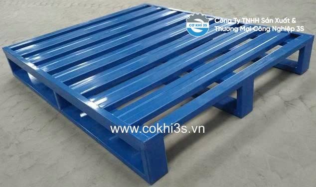 Phân loại, Kích thước pallet sắt, pallet thép phổ biến trong nhà kho hiện nay 1 ke thep palet thep co khi 3s 15.
