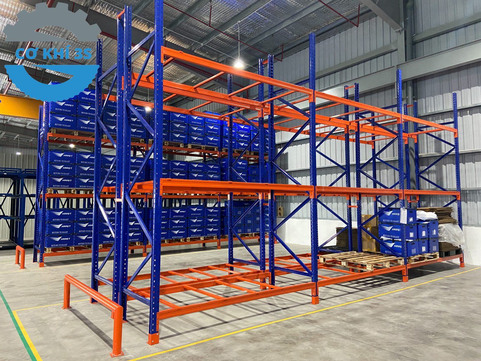 Kệ trung tải 3 tầng 300kg/tầng - để chứng từ 6 Kệ trung tải 3 tầng 300kg/tầng