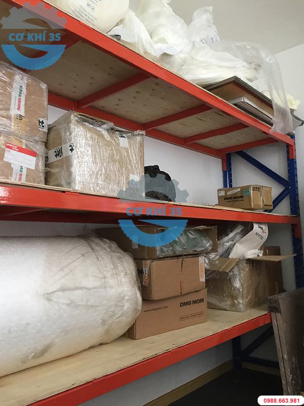 Kệ hạng trung 3 tầng sàn gỗ 8 Kệ hạng trung 3 tầng sàn gỗ