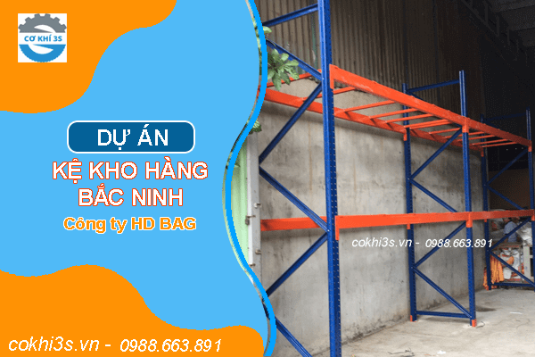 Dự án kệ kho selective Bắc Ninh