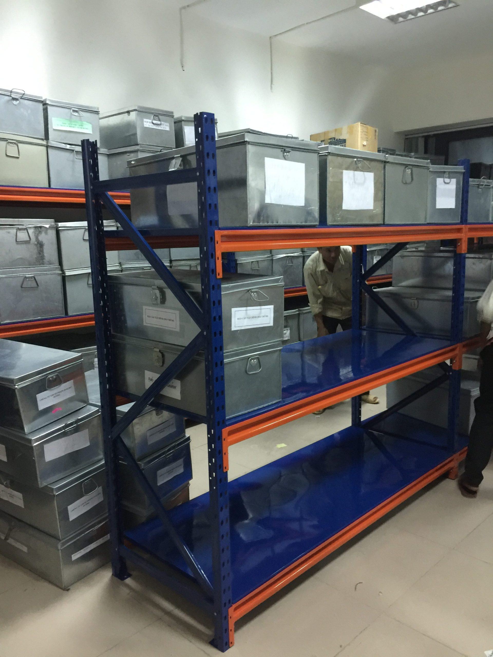 Khuyến mại Sản xuất - lắp đặt kệ hồ sơ lưu trữ 1 Ứng dụng của kệ hồ sơ