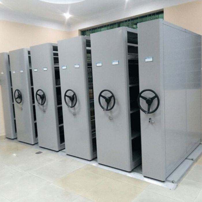 Đơn vị thi công tủ tài liệu di động, kệ chứng từ uy tín 1 Tủ tài liệu di động có công dụng gì? Cấu tạo và đặc điểm