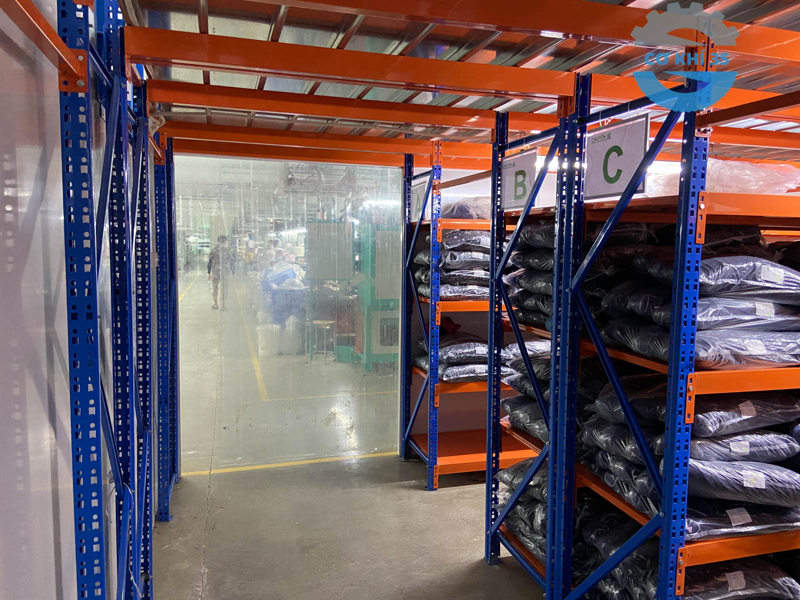 Dự án kệ trung tải nặng tăng tải cho kệ trung tải 8 san gac lung ke trung tai cong nghiep 2.