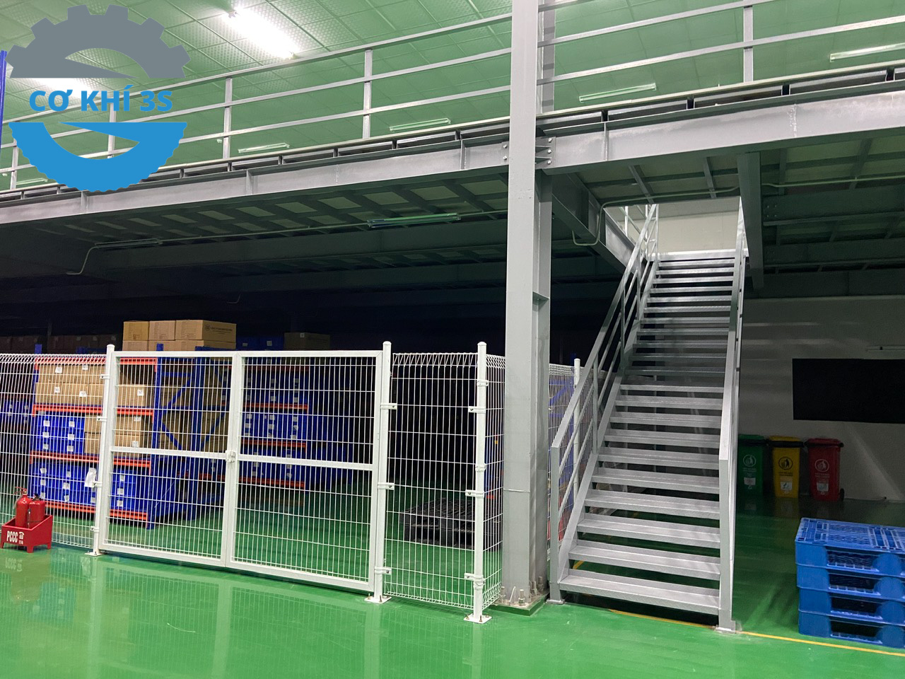 Kệ sàn Mezzanine dành cho kho hàng, nhà xưởng,.. 4 Thống số của kệ sàn gác lửng Mezzanine