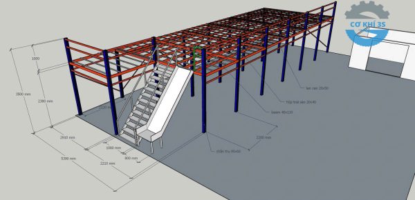 ke san gac lung san mezzanine cua co khi 3s 1.