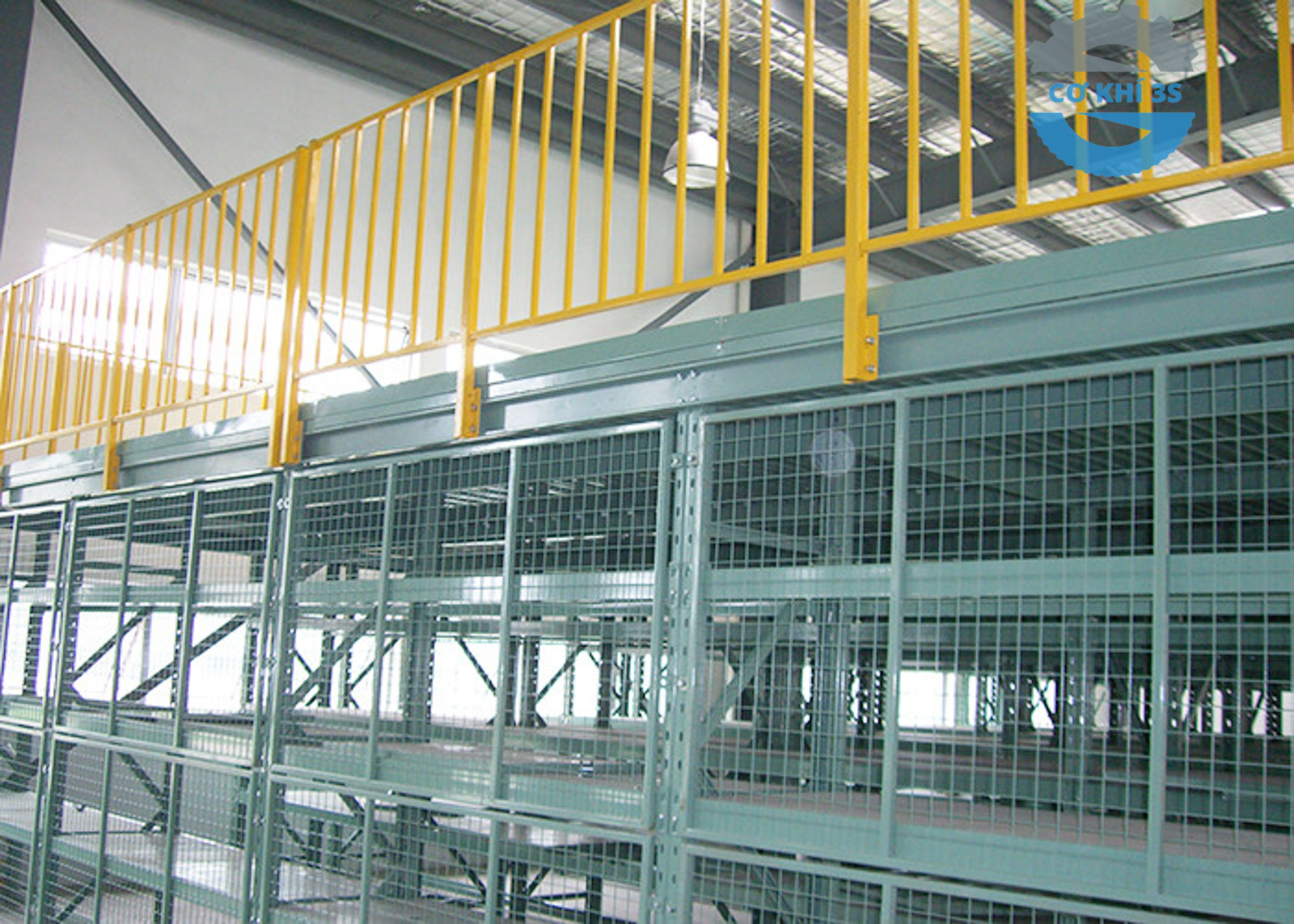 Tìm hiểu chi tiết về kệ sàn, kệ sàn mezzanine (hay còn gọi là tầng lửng) 31 ke san lung thap 1.
