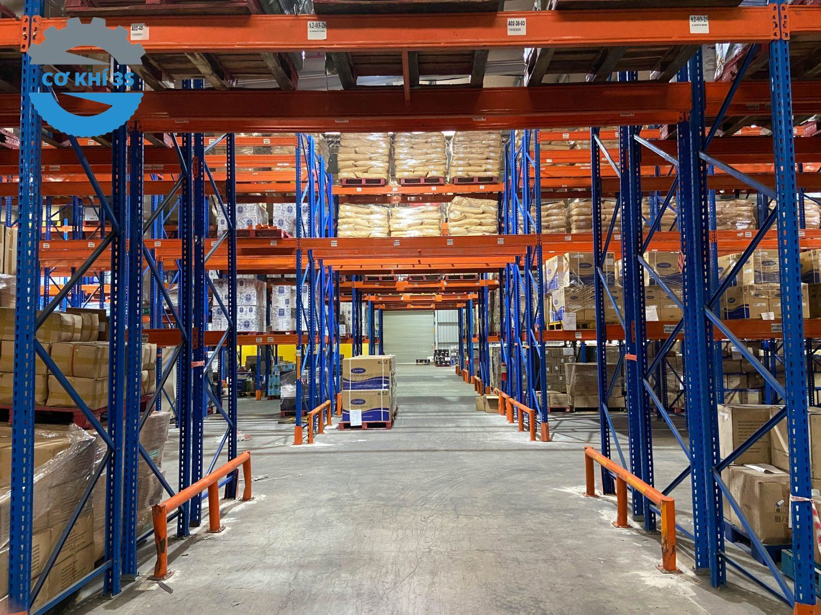 Đơn vị thiết kế, thi công Kệ Double Deep - Kệ Double Deep Pallet Racking 4 Ưu điểm của kệ Double Deep