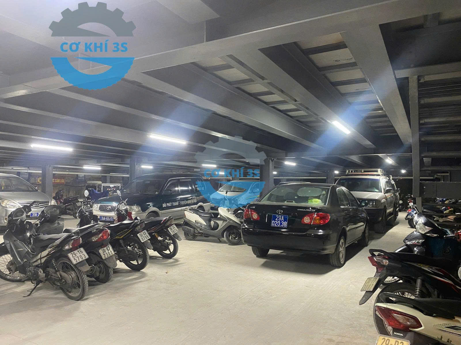 Cơ khí 3s- đơn vị thi công Sàn lửng khung kết cấu thép 22 san lung khung ket cau thep 22.