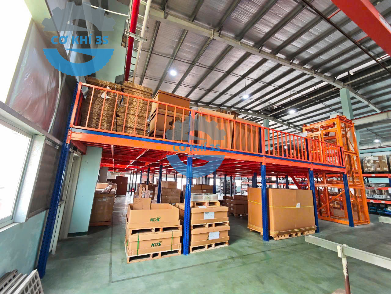 Ứng dụng của kệ sàn Mezzanine, kệ sàn lửng, sàn gác lửng 1 Ứng dụng của kệ sàn Mezzanine, kệ sàn lửng, sàn gác lửng