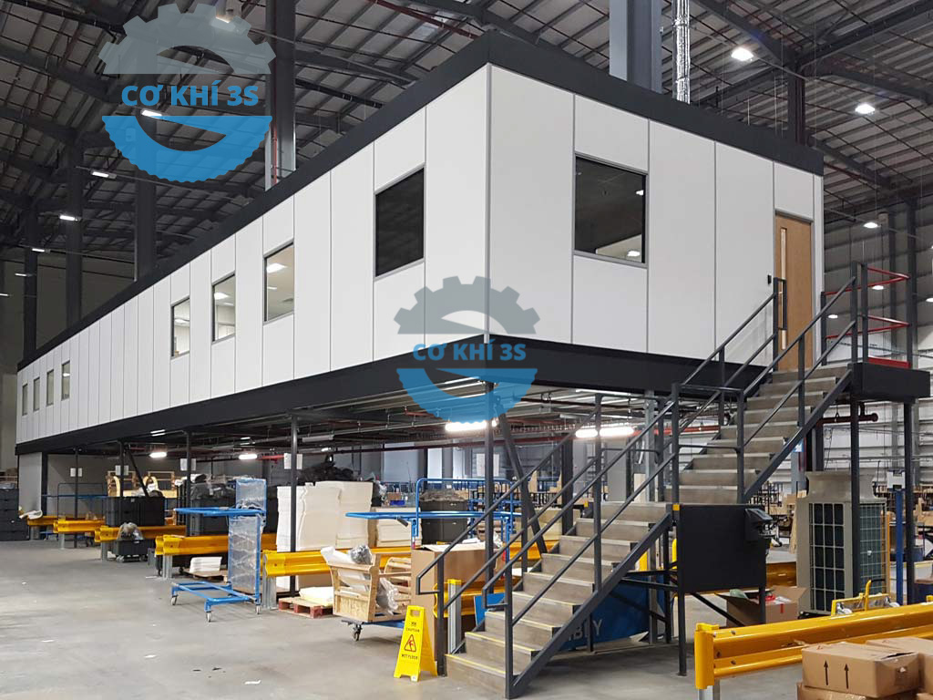 cai tao van phong voi khung ket cau thep 1