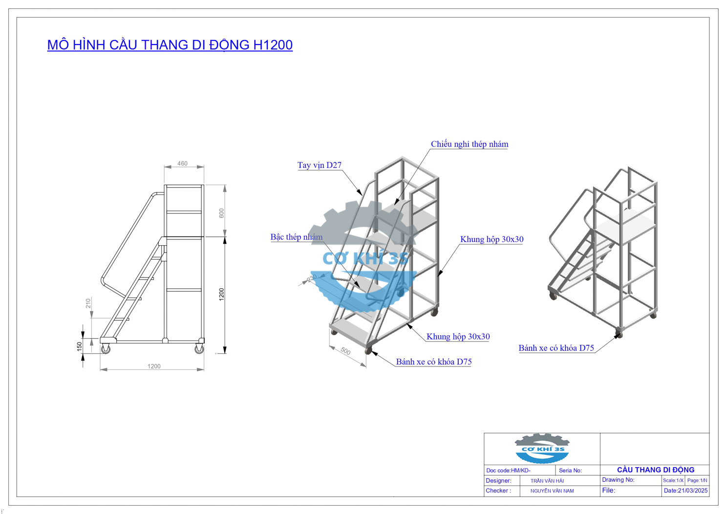 Xe thang di động cao 1200mm 24 ban ve cau thang h1200 1 page 0001.