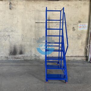 Xe thang di động cao 1200mm 18 thang 1 3m co 6 bac han cdinh 5