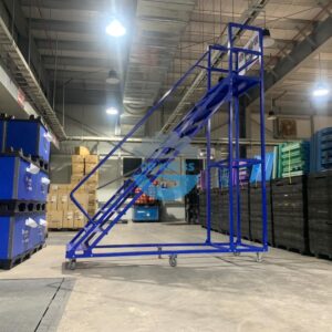 Xe thang di động cao 2500mm 19 thang 2 5m ha nam 2